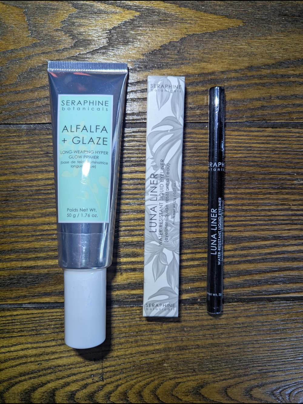 Seraphine Botanicals Alfalfa + Glaze Primer & Luna Liner Set